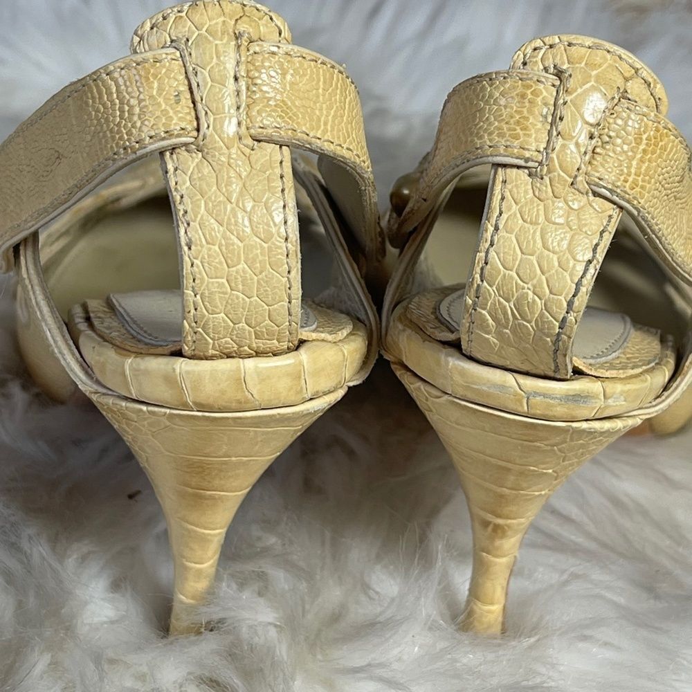 Alexander McQueen Tan VTG Pumps Sz 36/6 - Picture 3 of 7